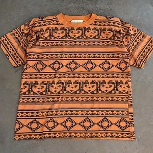 Vintage Designer Brand Print Padded T-Shirt